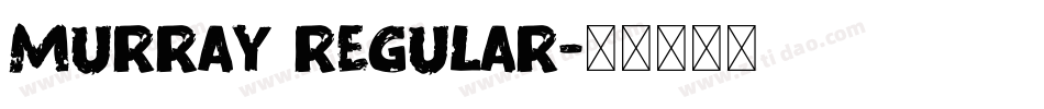 Murray Regular字体转换
